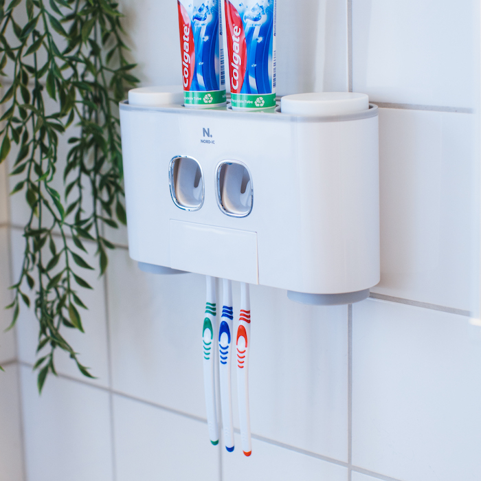 Tannbørsteholder i smart design